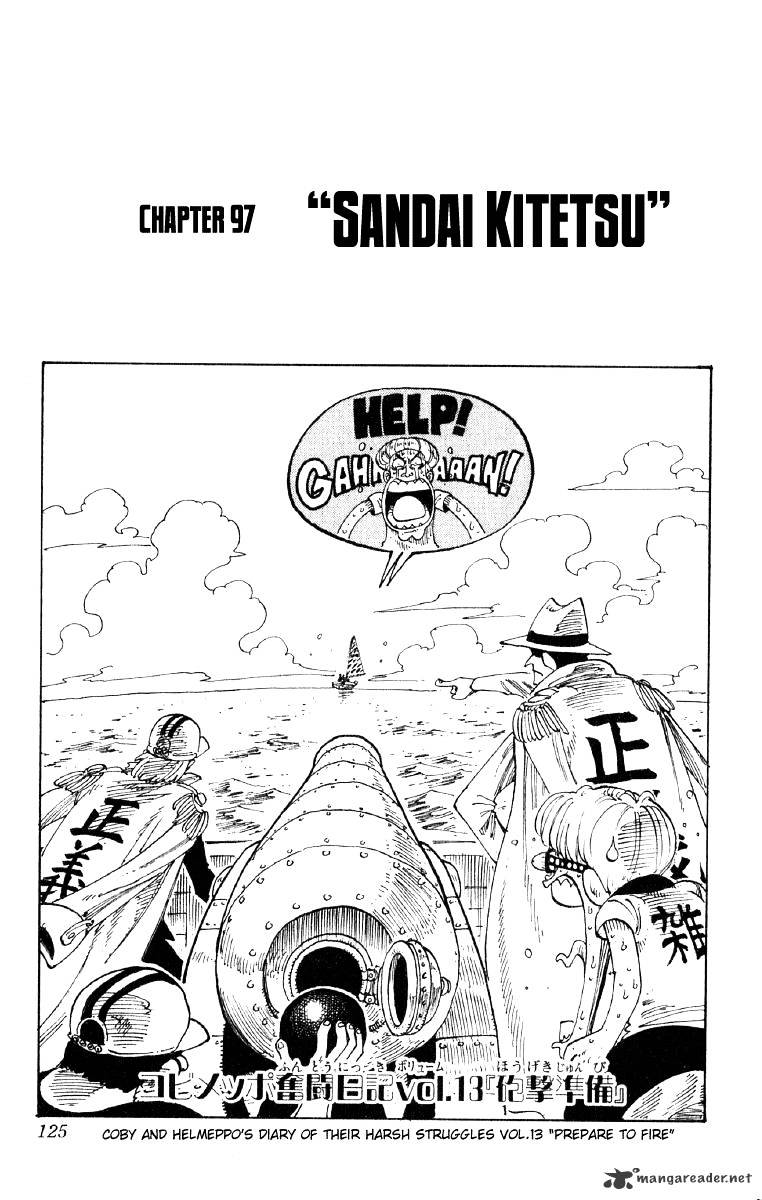 One Piece, chapter 97 image 01
