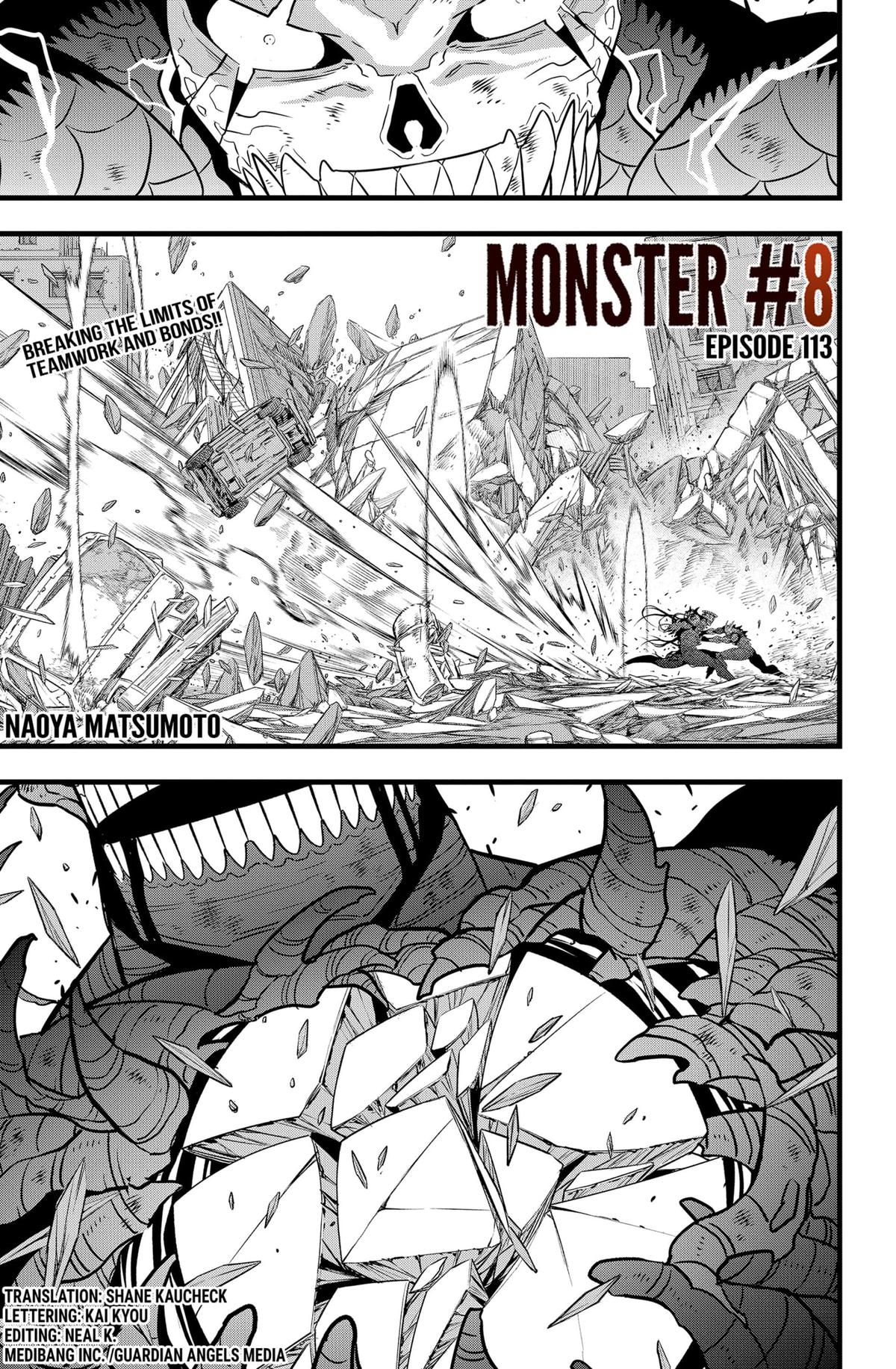 Kaiju No. 8, Chapter 113 image 01