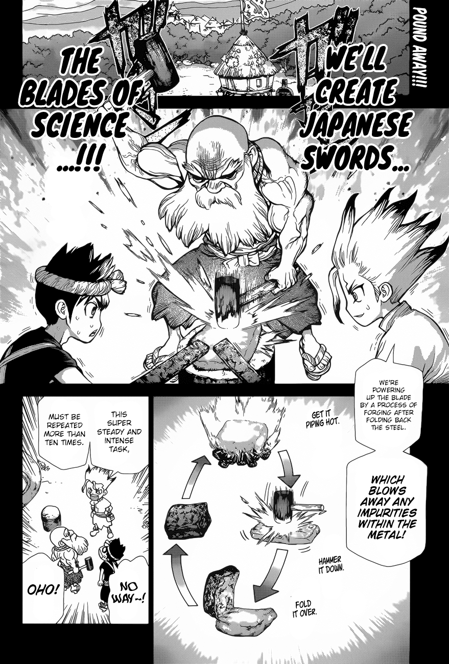 Dr.Stone, Chapter 48 Blade of Science image 03