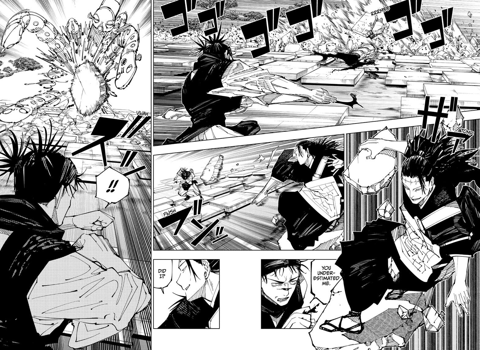 Jujutsu Kaisen,  Chapter 203 image 05