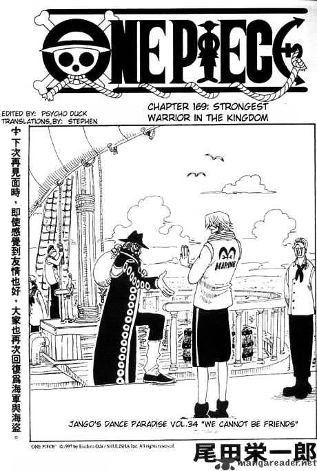 One Piece, chapter 169 image 01