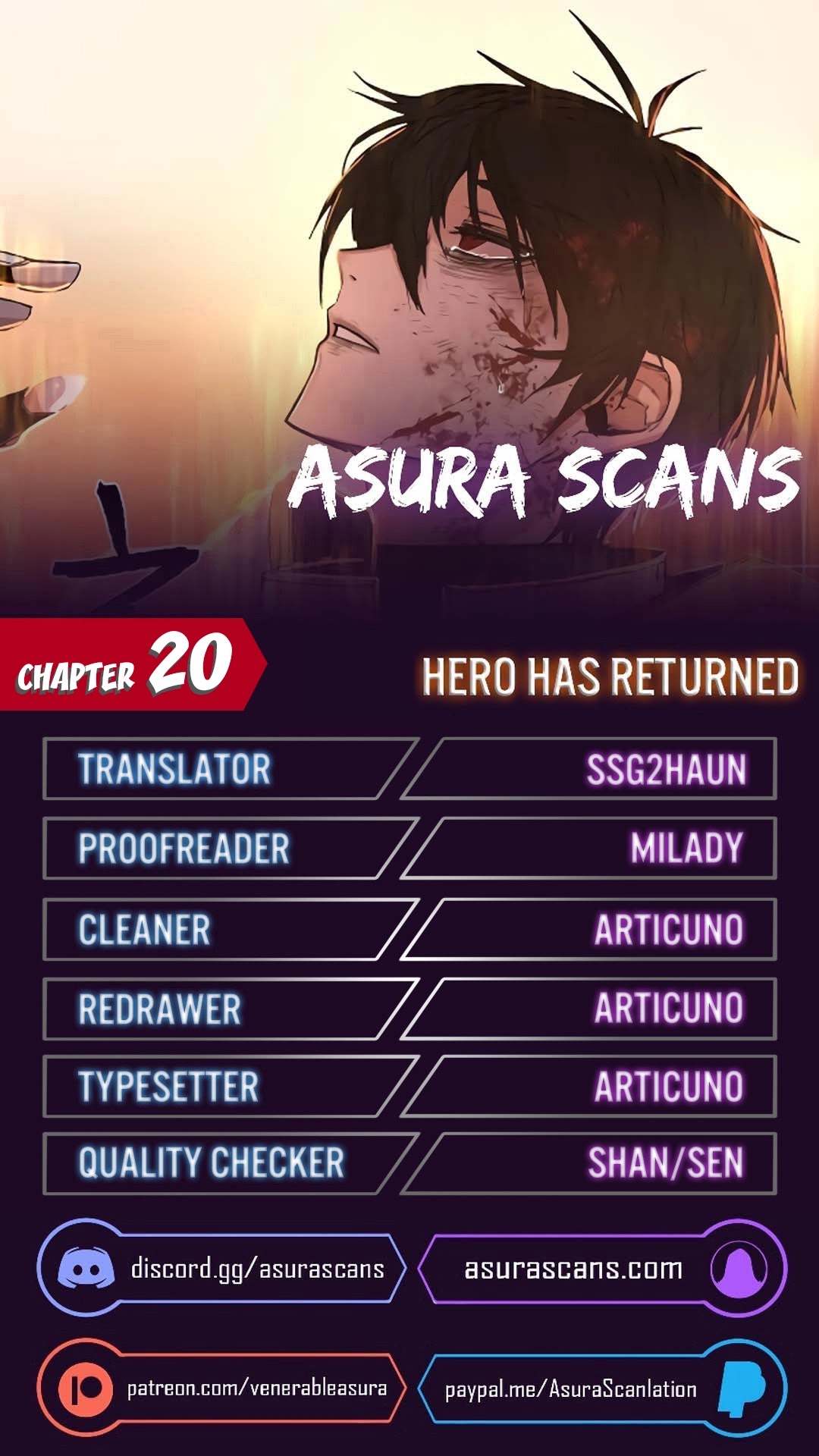 Hero Has Returned, Chapter 20 image 01