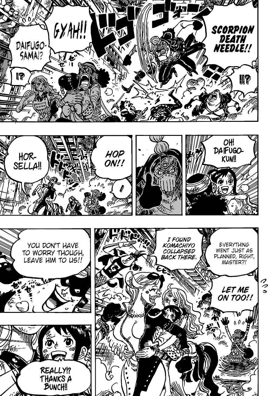 One Piece, chapter 1018 image 04