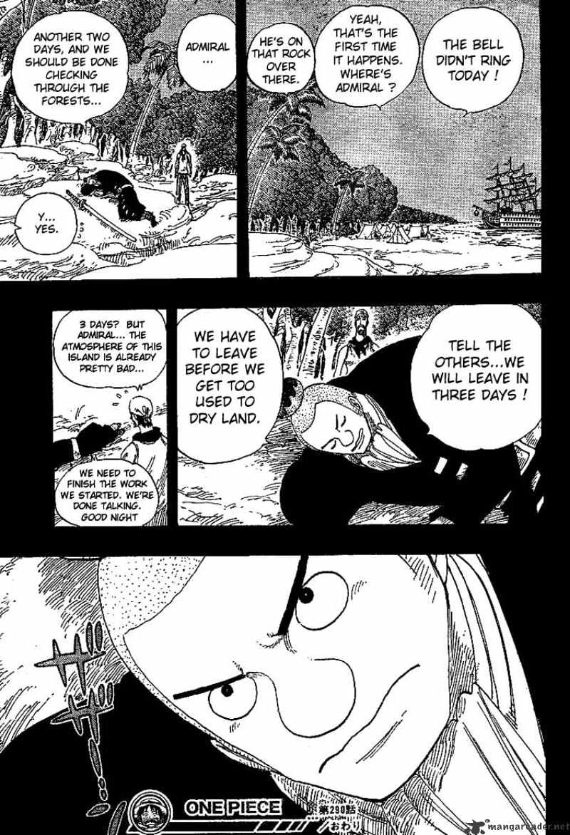 One Piece, chapter 290 image 18