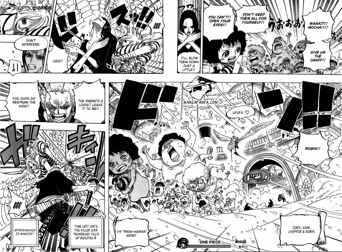 One Piece, chapter 685 image 20