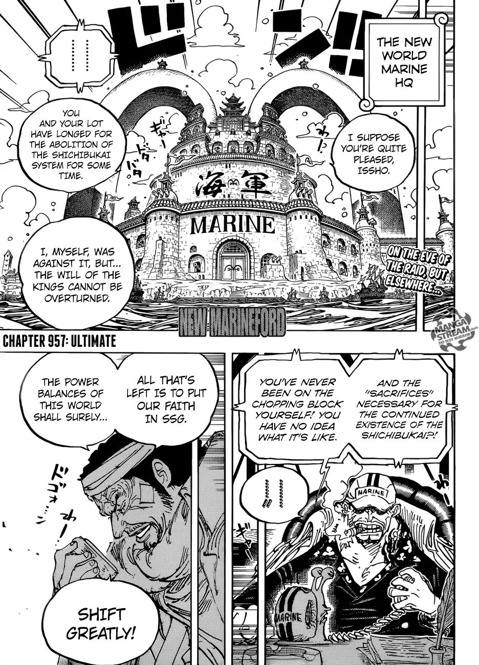 One Piece, chapter 957 image 04