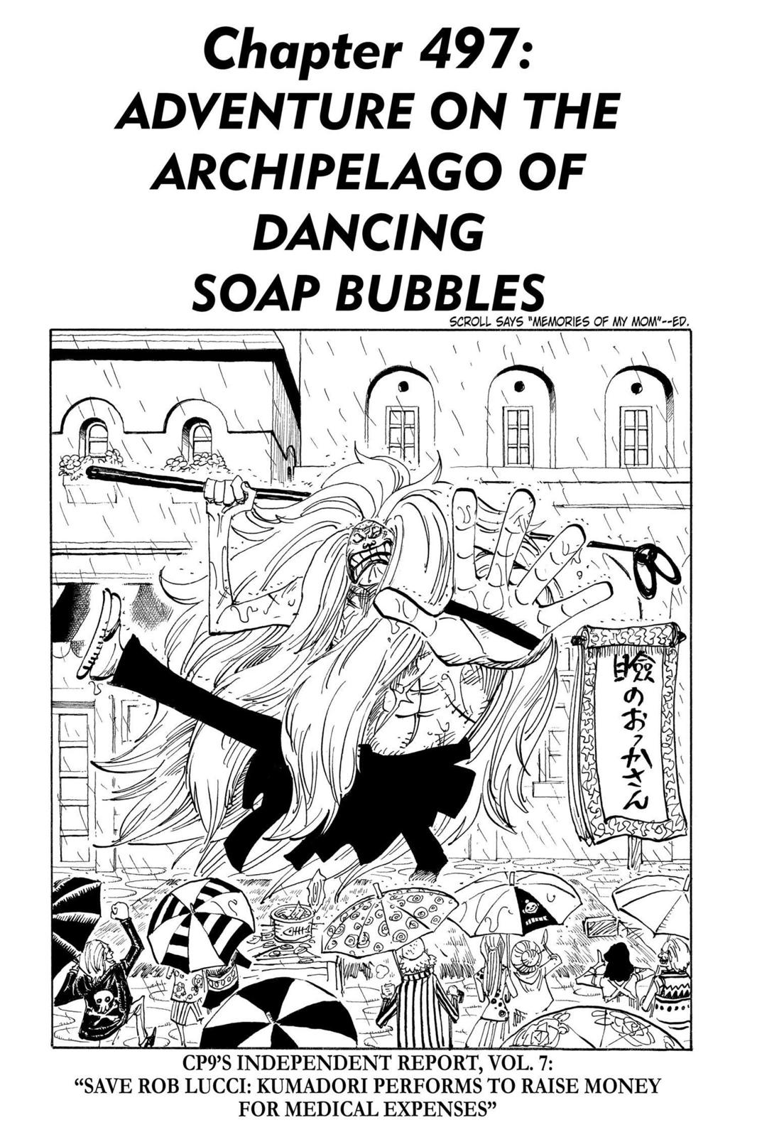 One Piece, Chapter 497 image 01