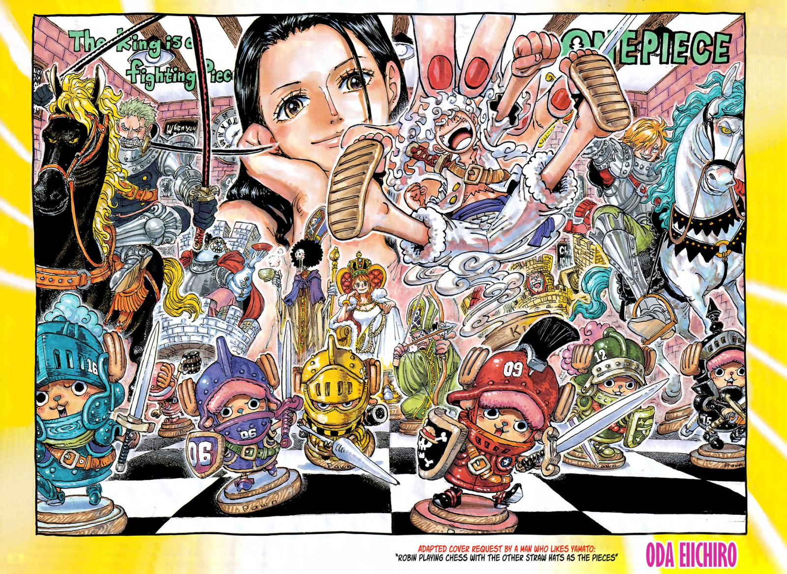 One Piece, Chapter 1113 image 01