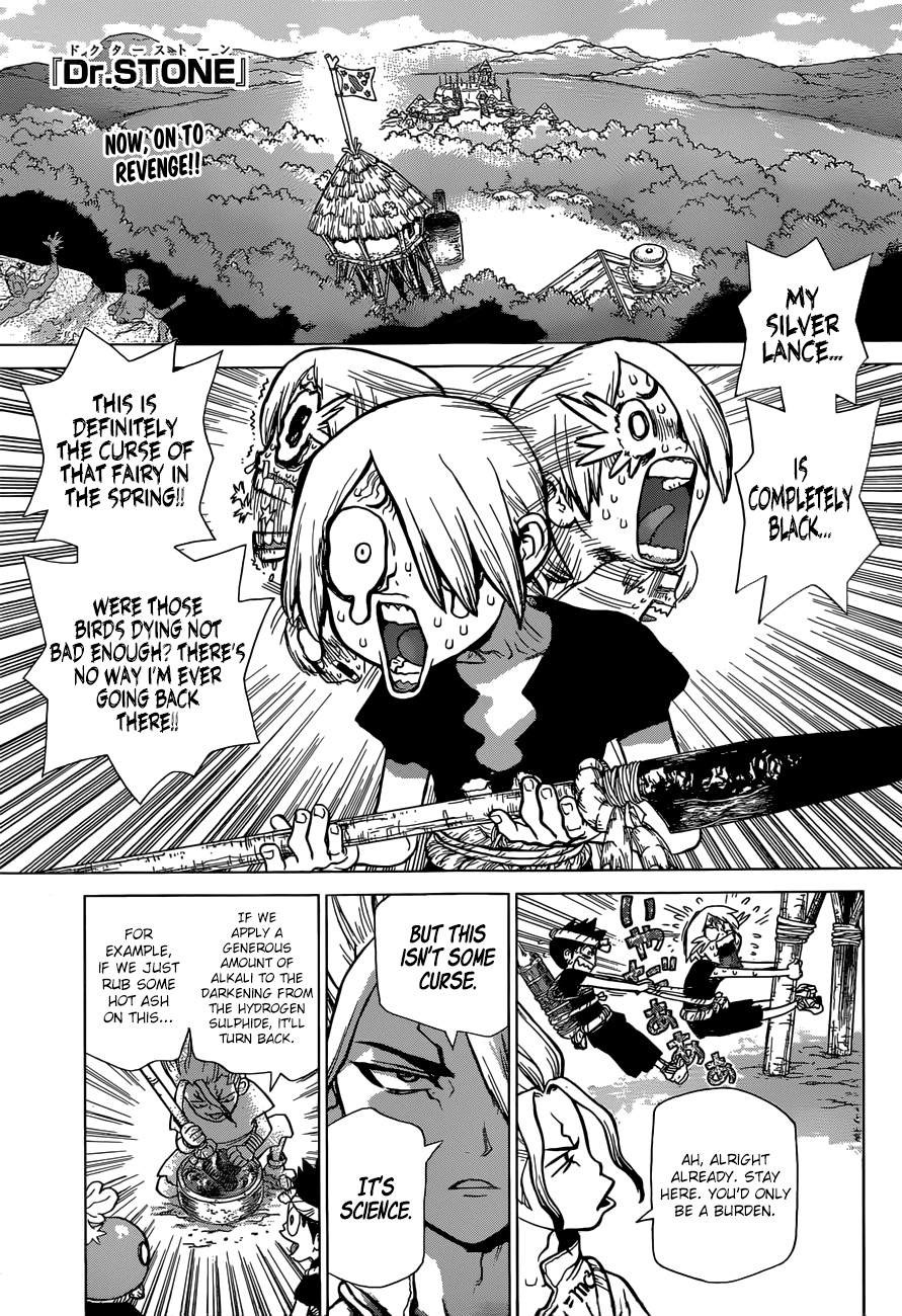 Dr.Stone, Chapter 32  Brain and Heart image 01