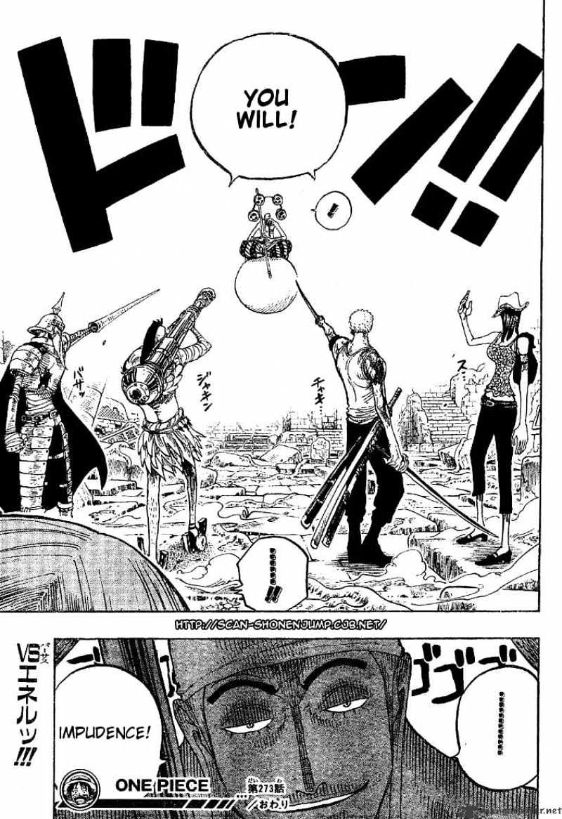 One Piece, chapter 273 image 18