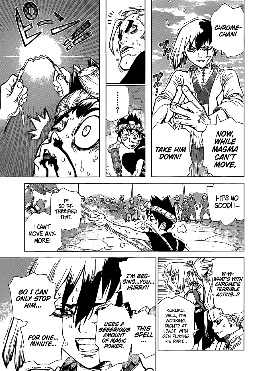 Dr.Stone, Chapter 38  Master of Flame image 12