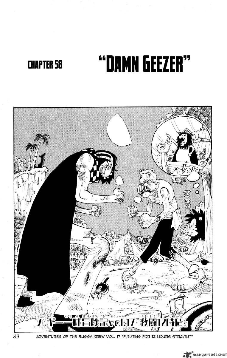 One Piece, chapter 58 image 01