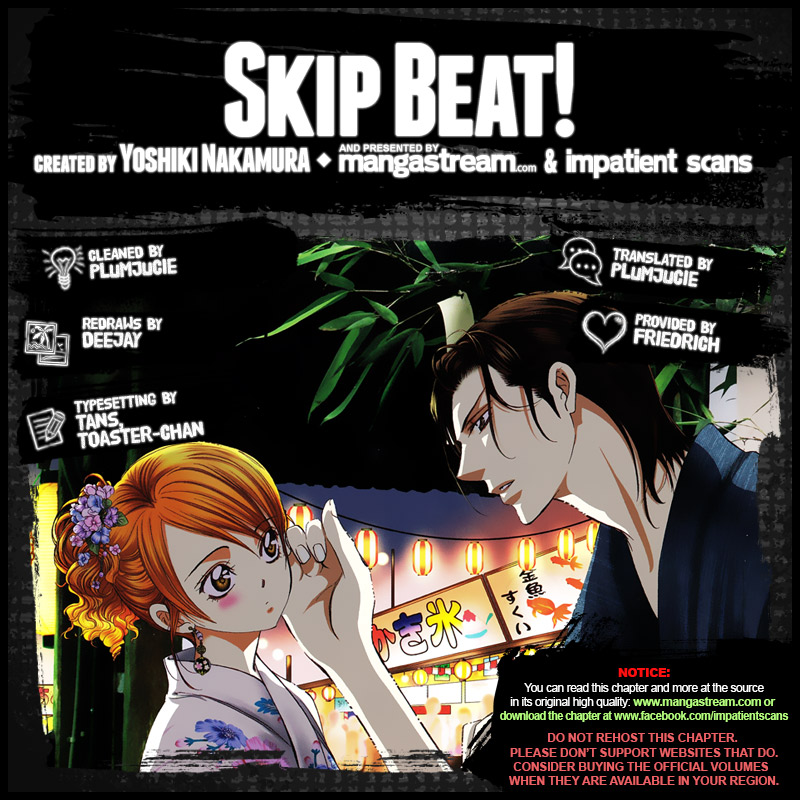 Skip Beat!, Chapter 265 Unexpected Results - 2 Days Earlier - image 02