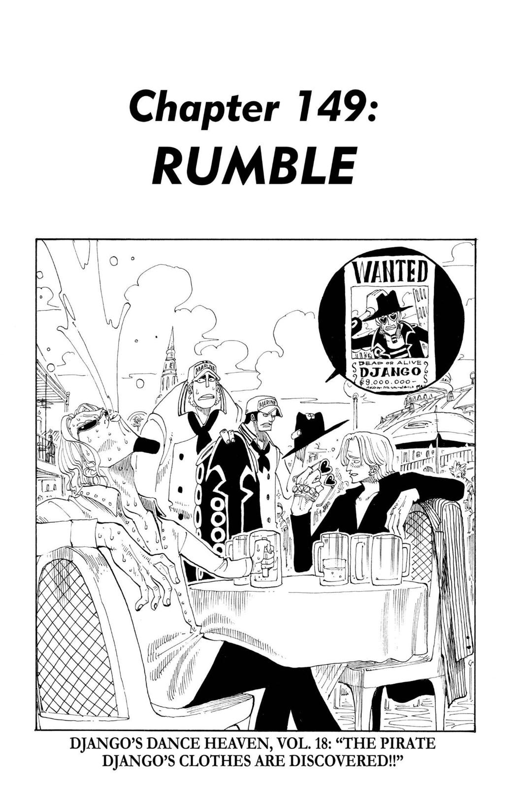 One Piece, Chapter 149 image 01