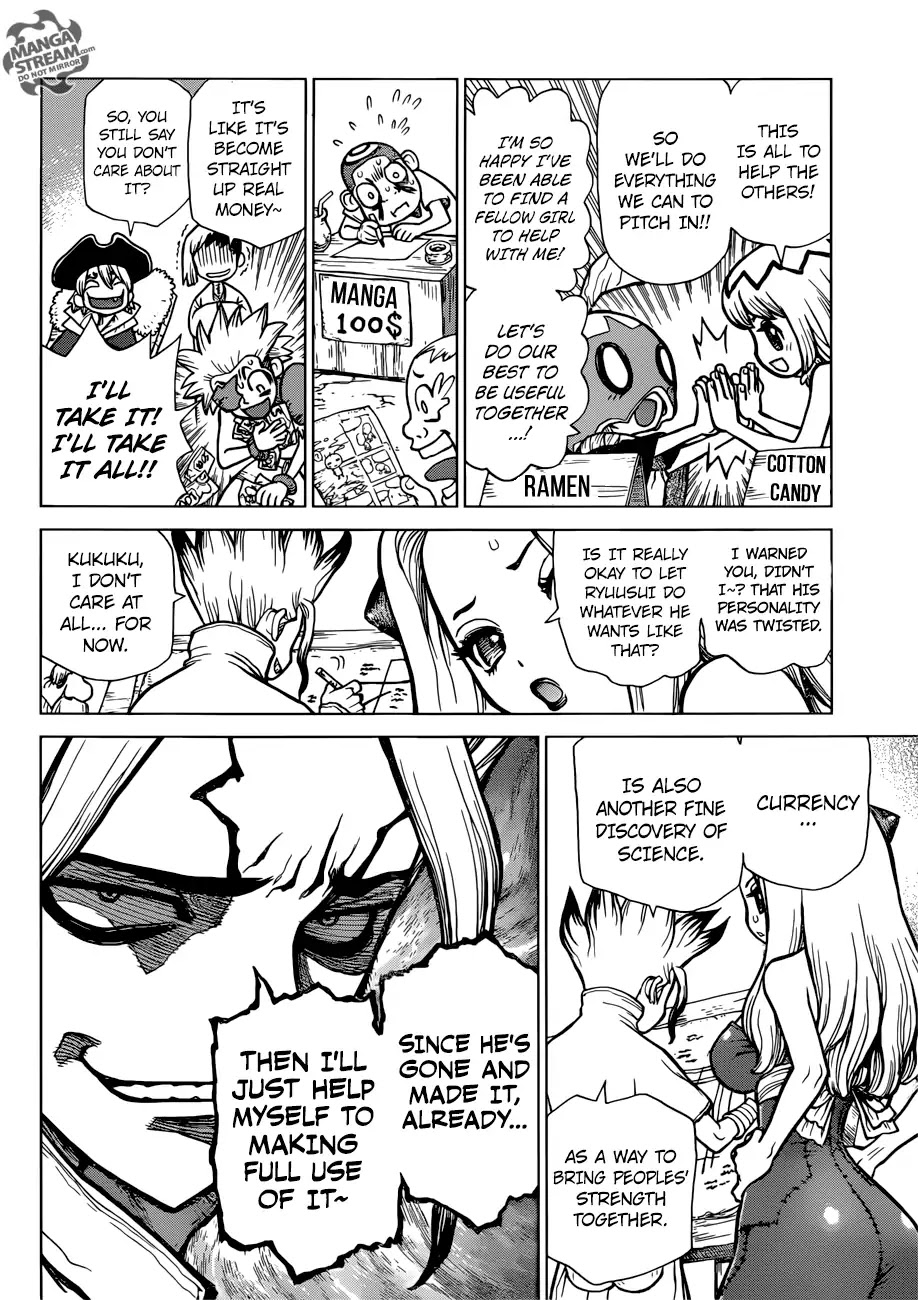 Dr.Stone, Chapter 86 Money image 09