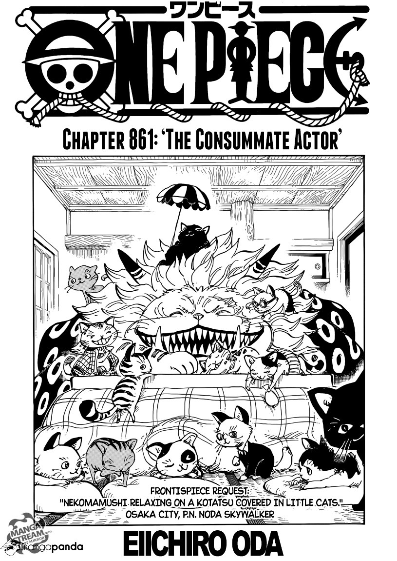 One Piece, chapter 861 image 01