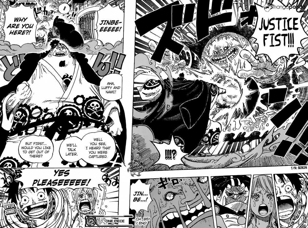 One Piece, chapter 851 image 15