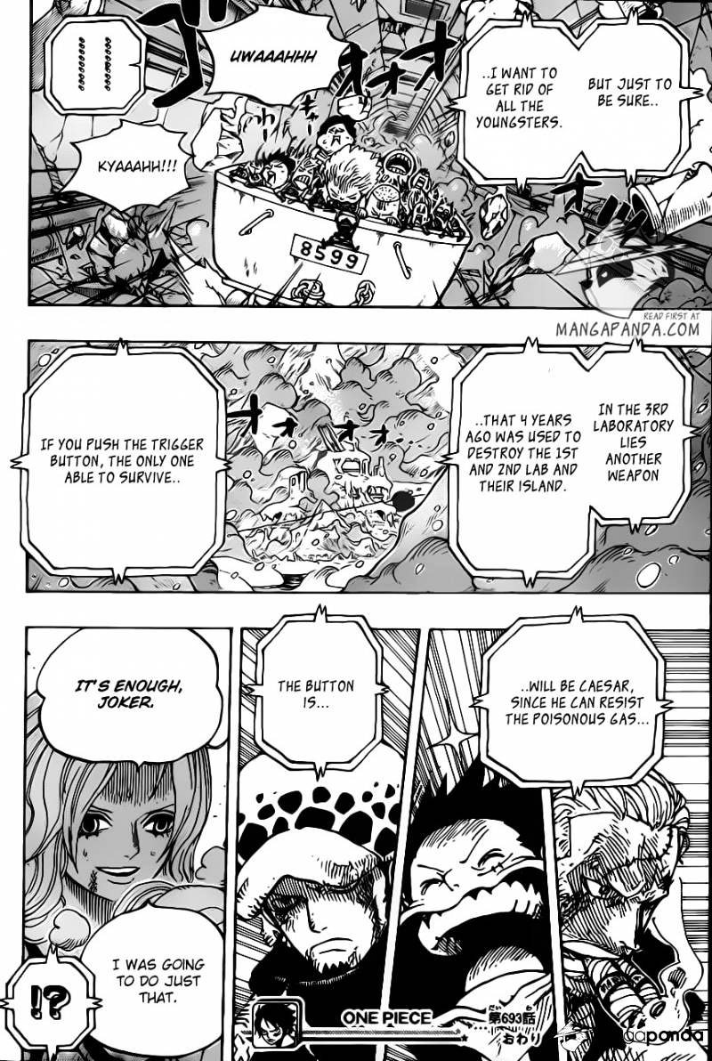 One Piece, chapter 693 image 18