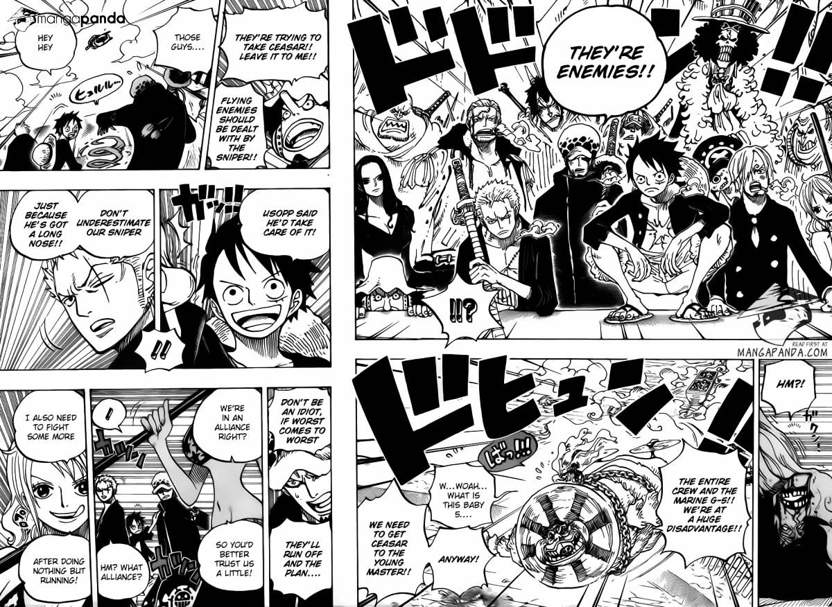 One Piece, chapter 695 image 11