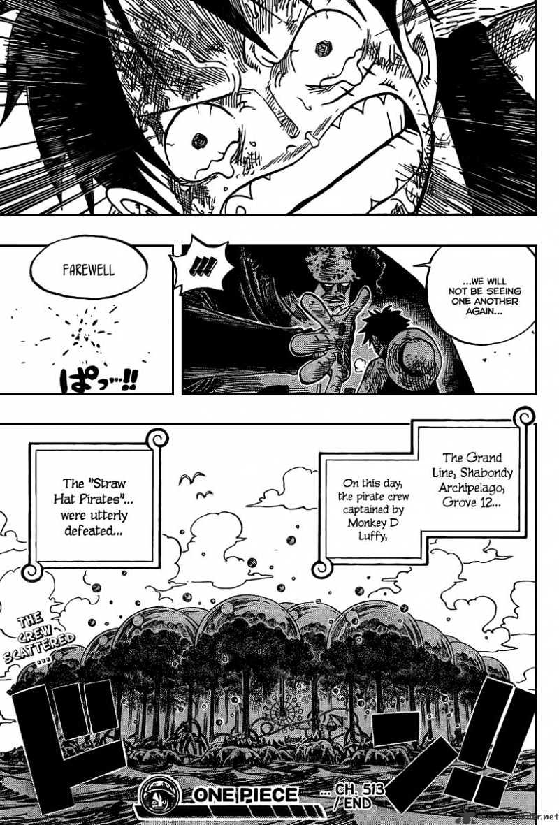 One Piece, chapter 513 image 18