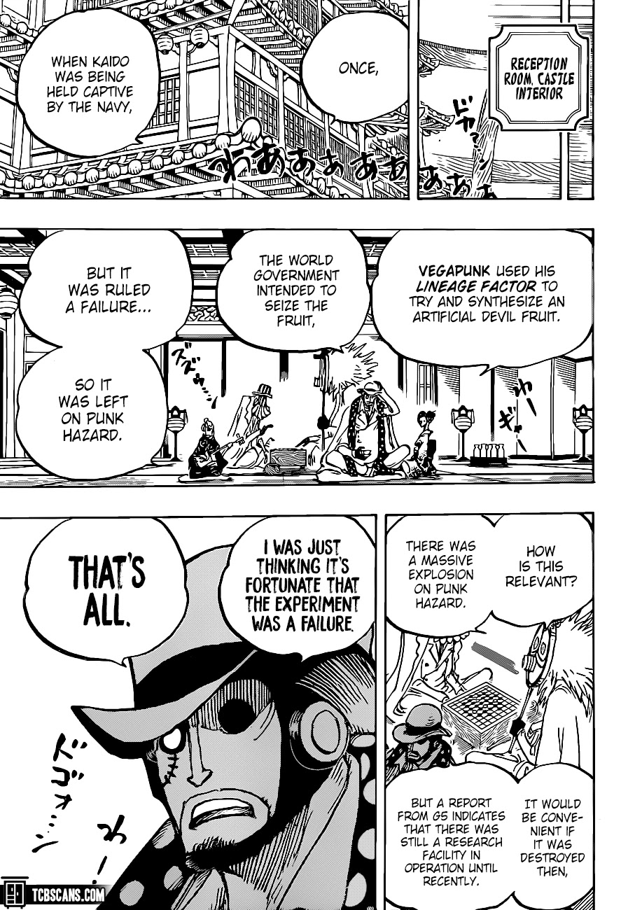 One Piece, chapter 1007 image 15