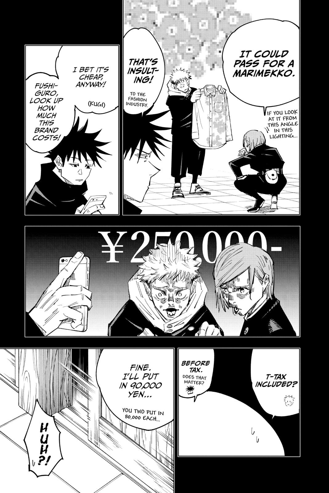 Jujutsu Kaisen, Chapter 126 image 03