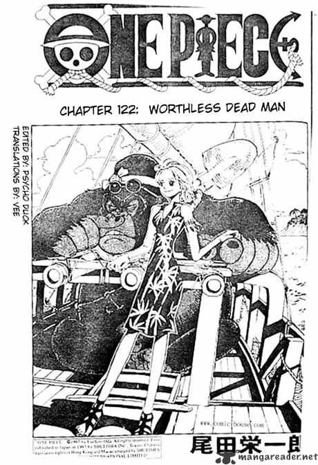 One Piece, chapter 122 image 01