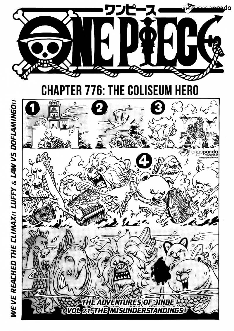 One Piece, chapter 776 image 01