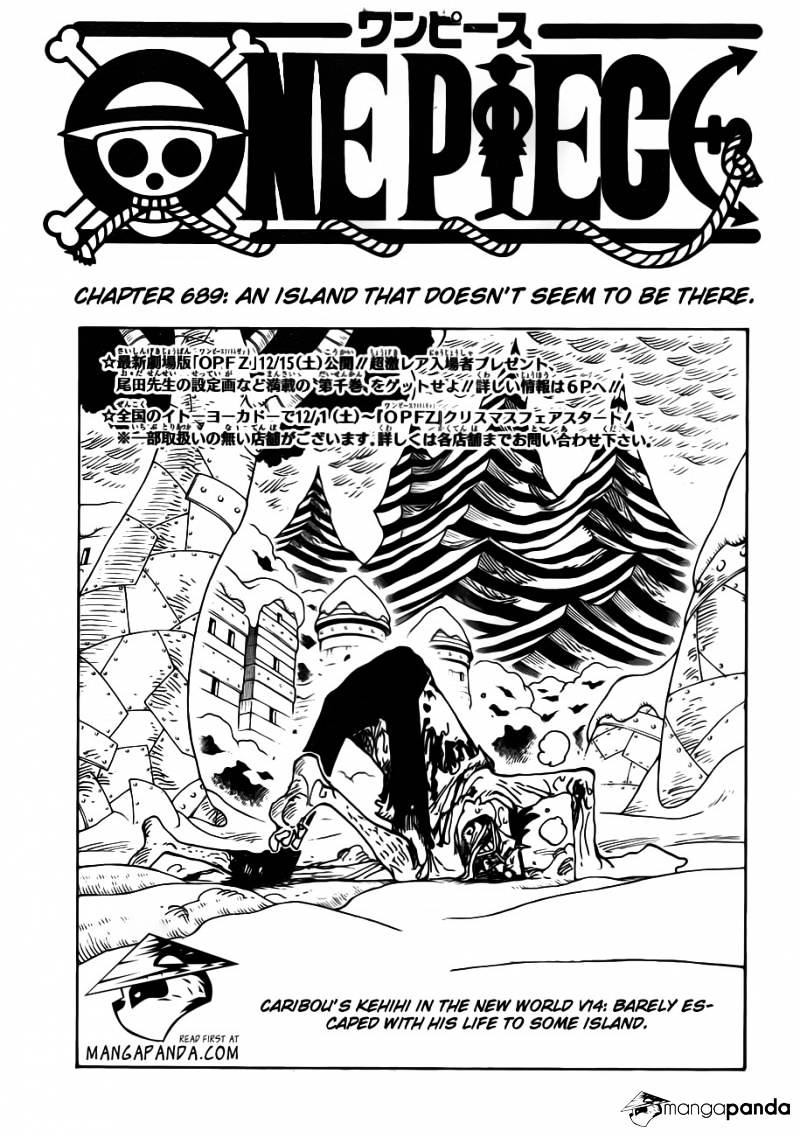 One Piece, chapter 689 image 03