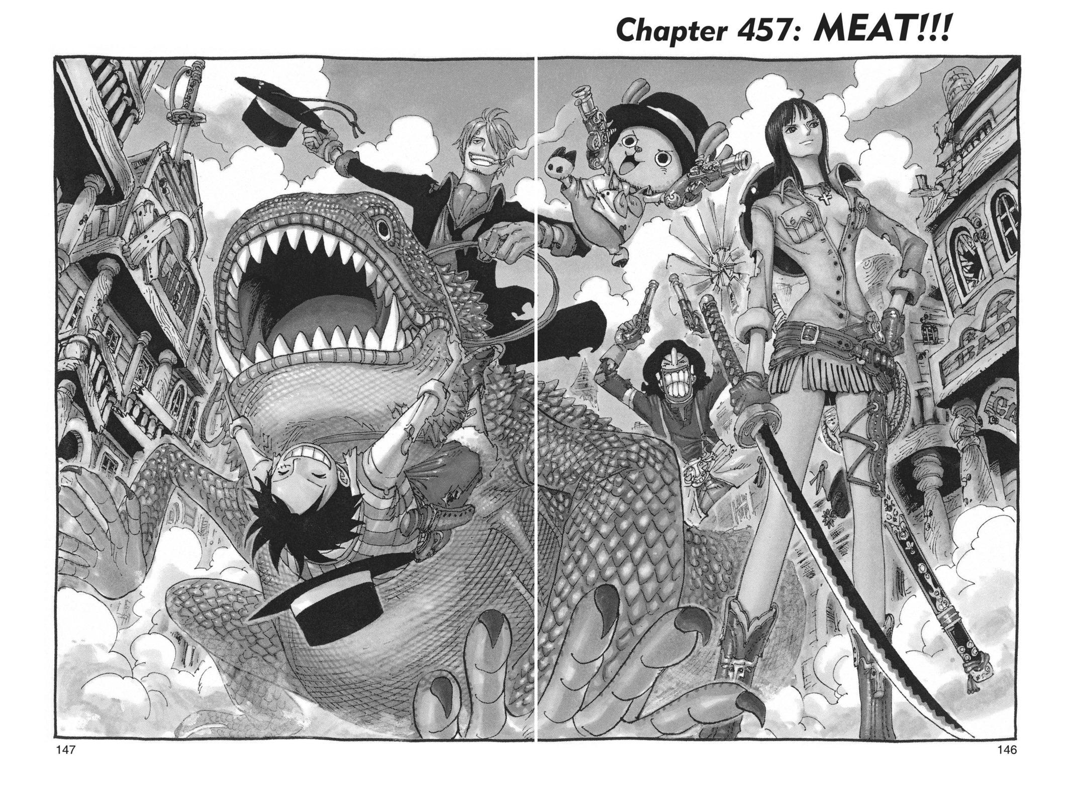 One Piece, Chapter 457 image 01