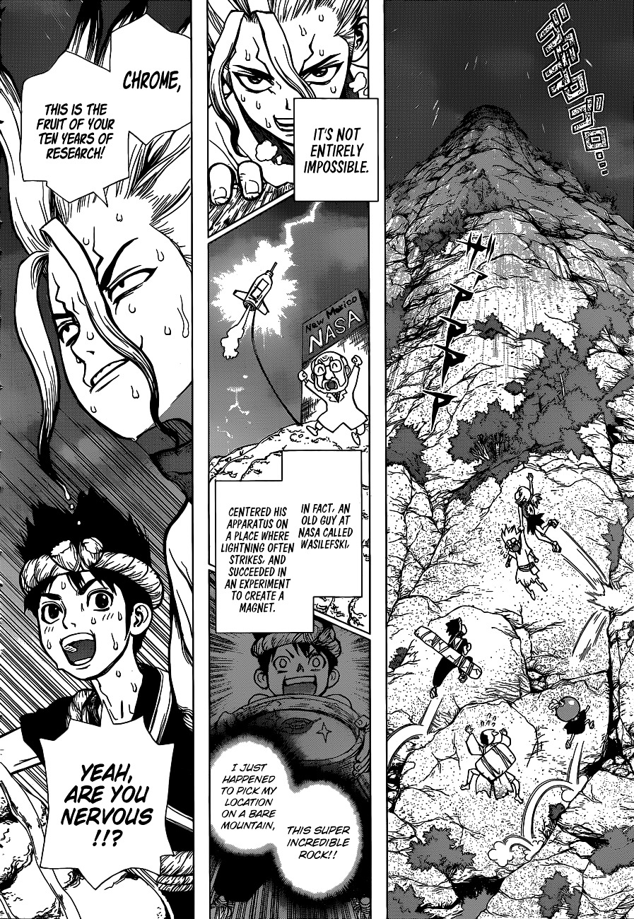 Dr.Stone, Chapter 24  Lightning Speed!!! image 15