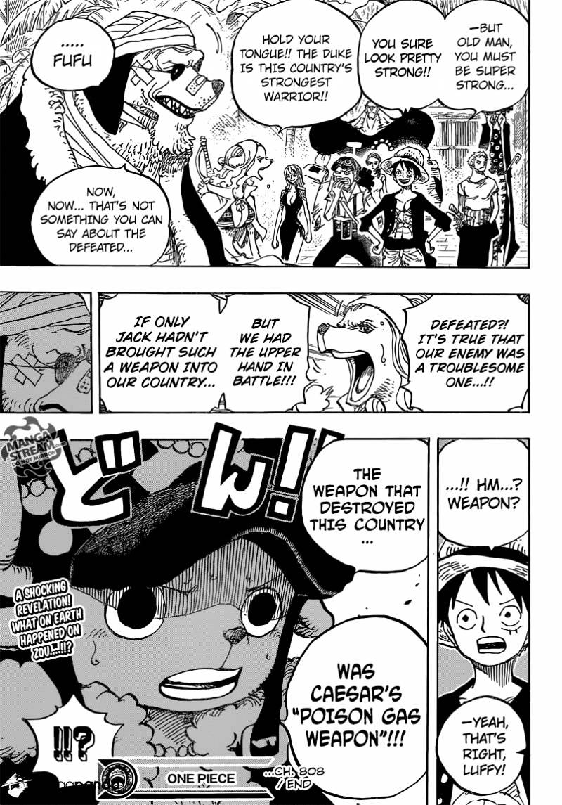 One Piece, chapter 808 image 18