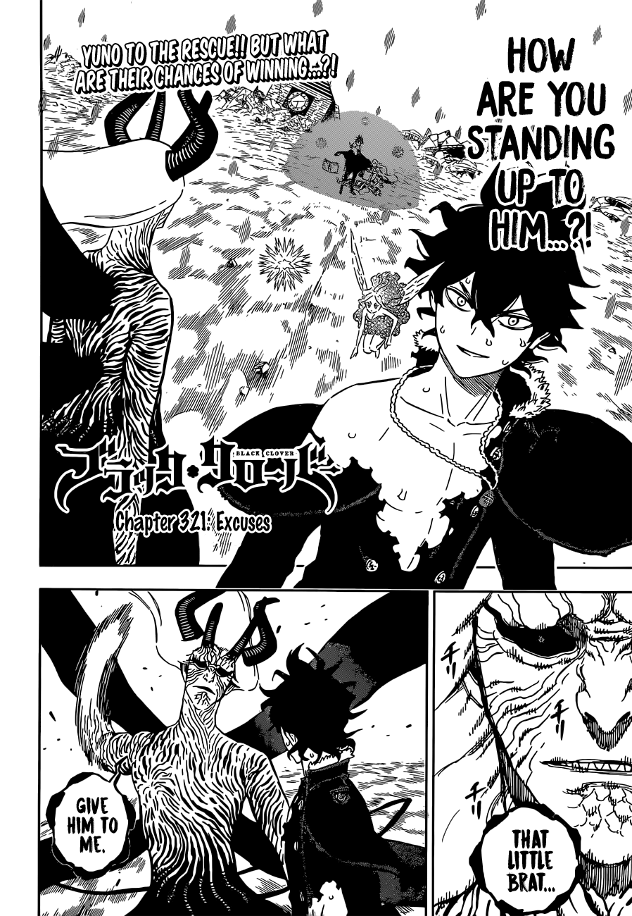 Black Clover, Chapter 321 Excuses image 03
