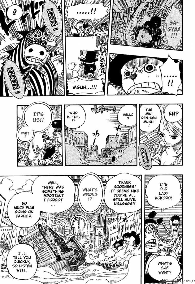 One Piece, chapter 384 image 11