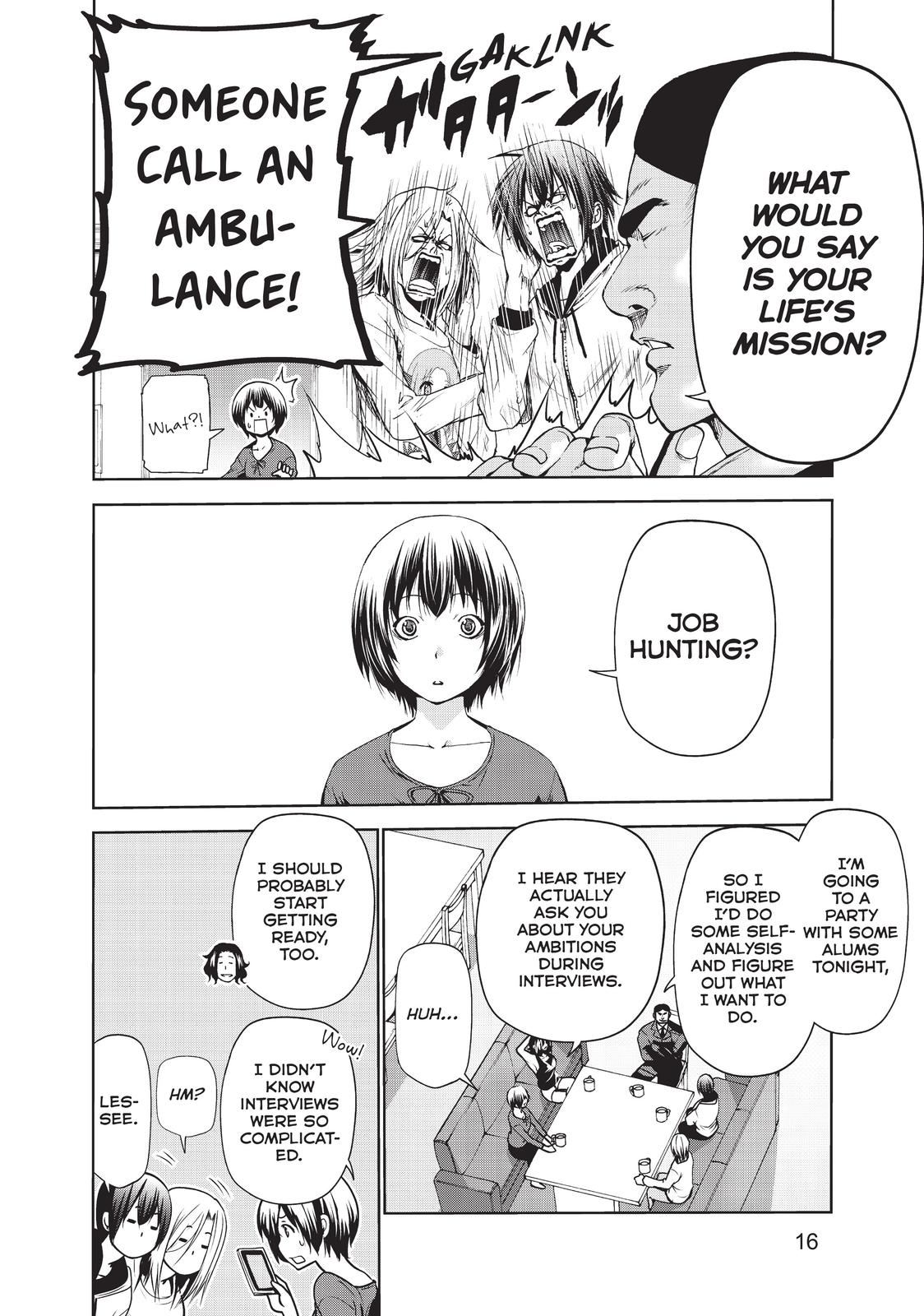 Grand Blue, Chapter 58