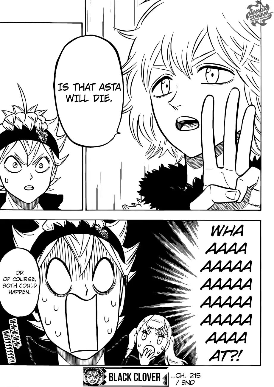 Black Clover, Chapter 215 Three Problems image 12
