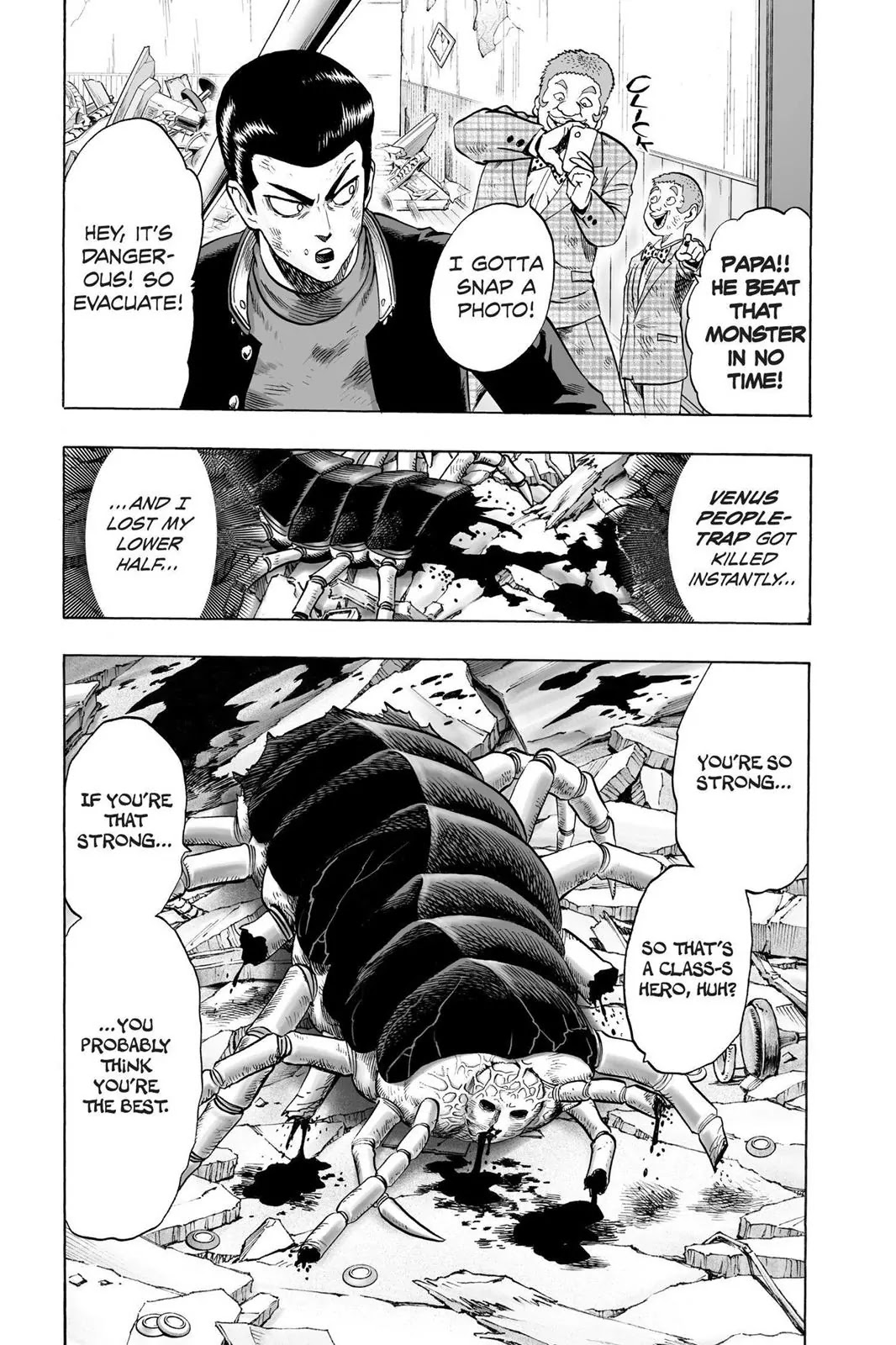One Punch Man, Chapter 54 Centipede image 03