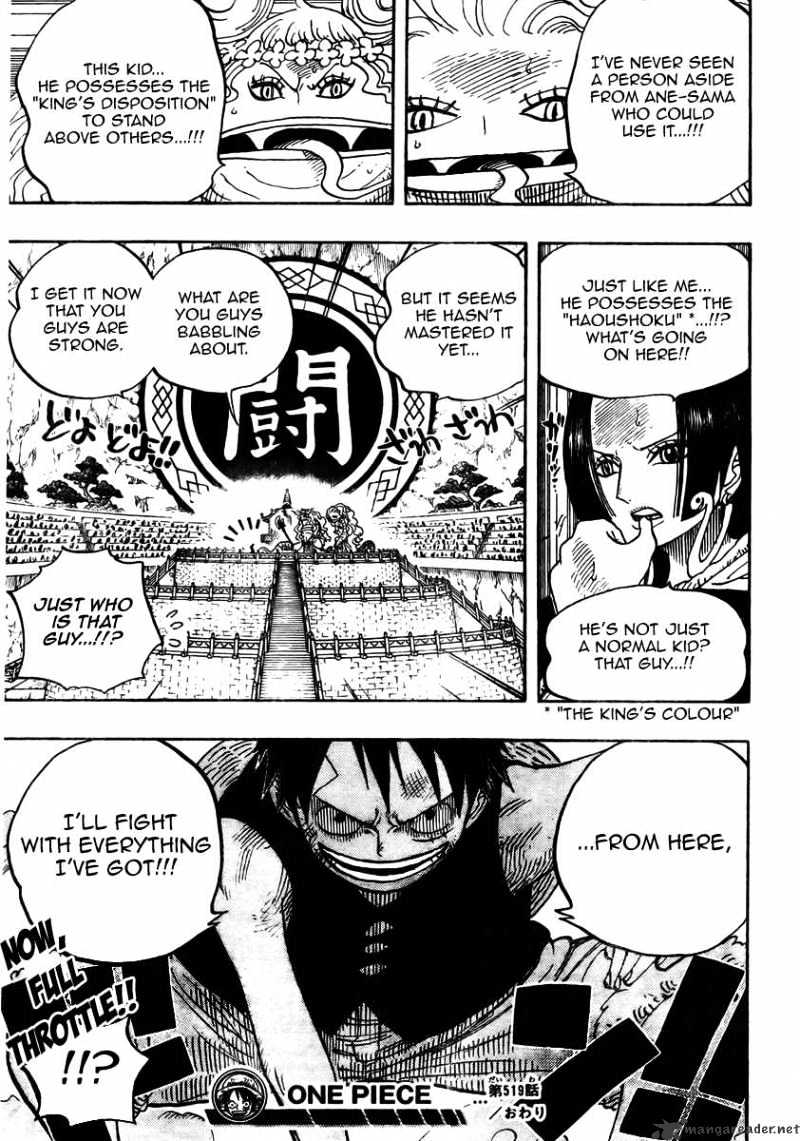 One Piece, chapter 519 image 19