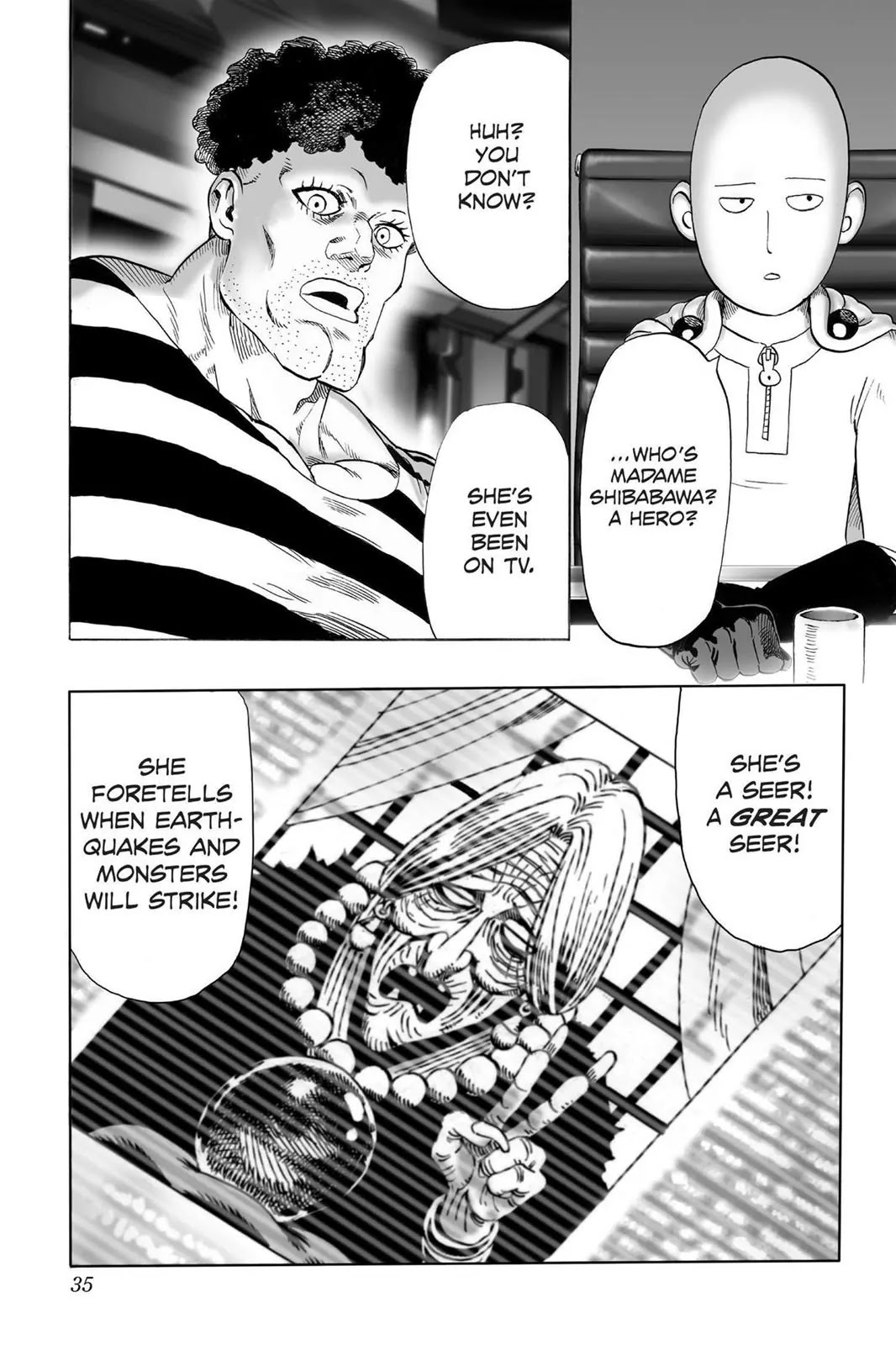 One Punch Man, Chapter 31 The Big Prediction image 09