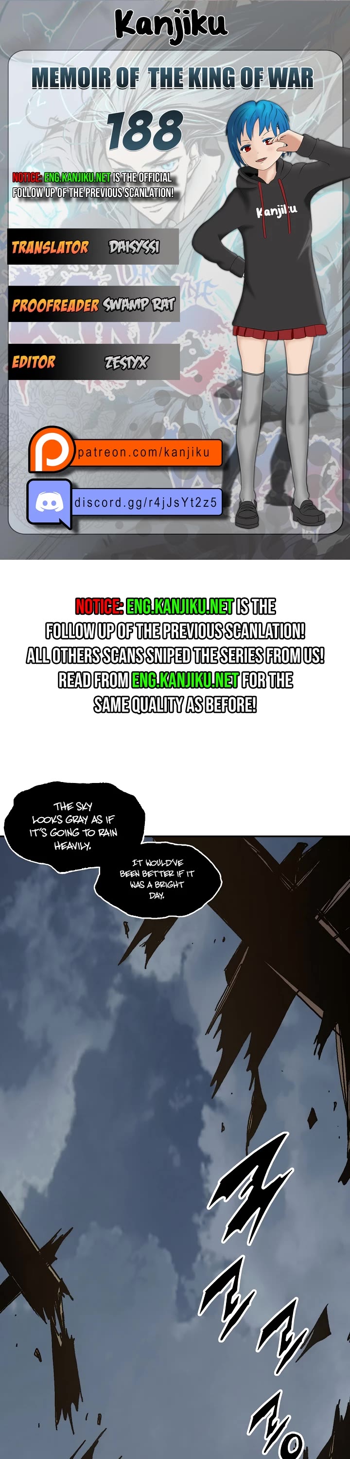 Memoir Of The King Of War,  Chapter 188 image 01