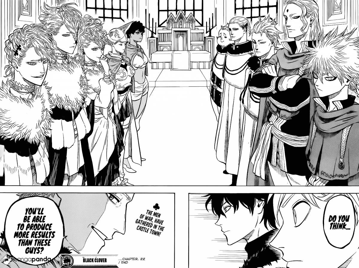Black Clover, Chapter 22  Gathering At The Kings Palace image 18