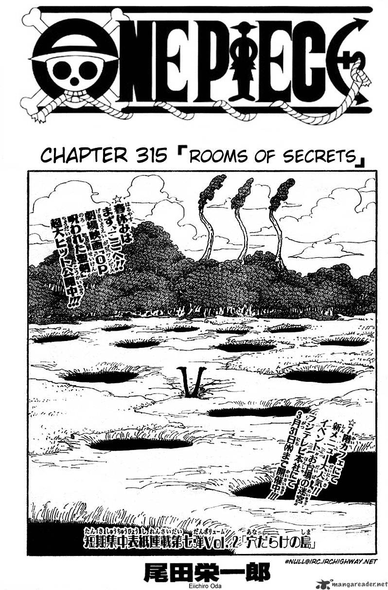One Piece, chapter 315 image 01