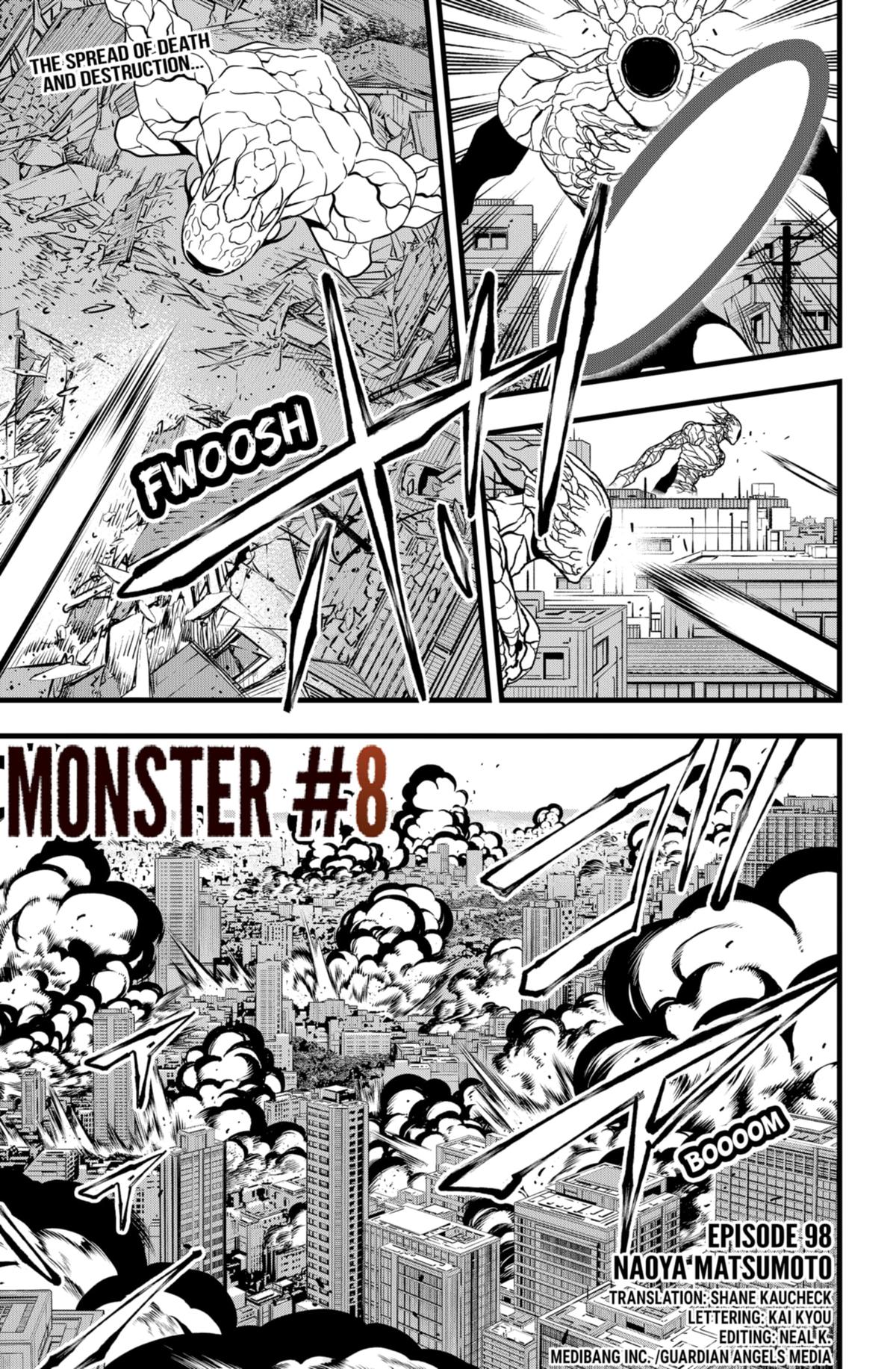 Kaiju No 8, Chapter 98 image 01