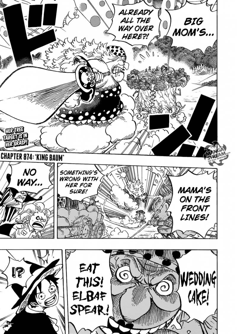 One Piece, chapter 874 image 04