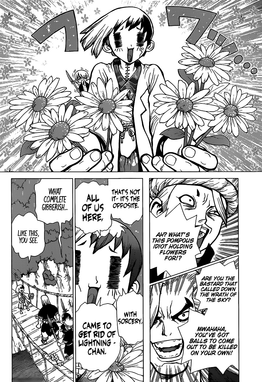 Dr.Stone, Chapter 24  Lightning Speed!!! image 13