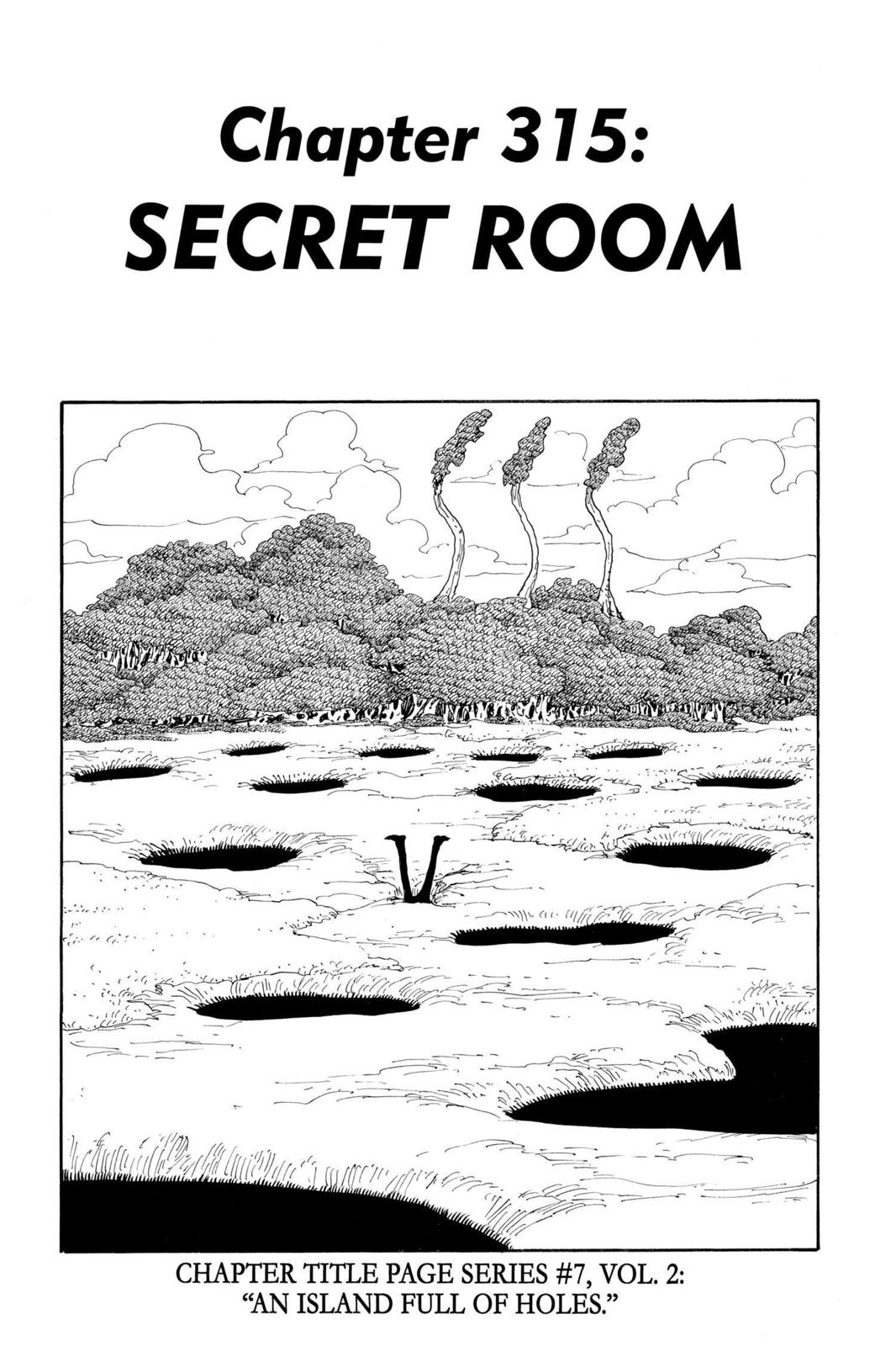 One Piece, Chapter 315 image 01