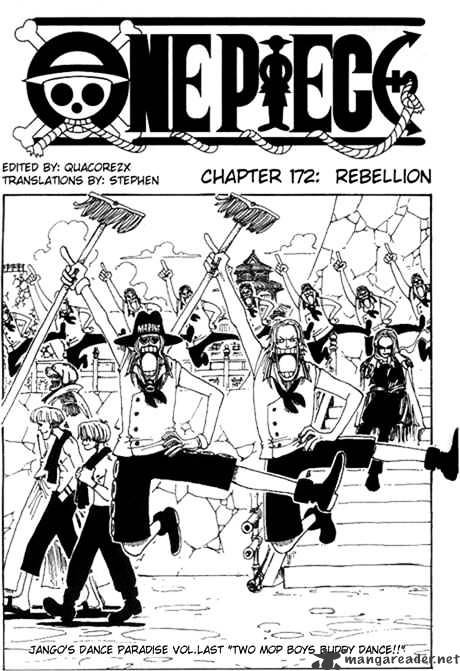 One Piece, chapter 172 image 01