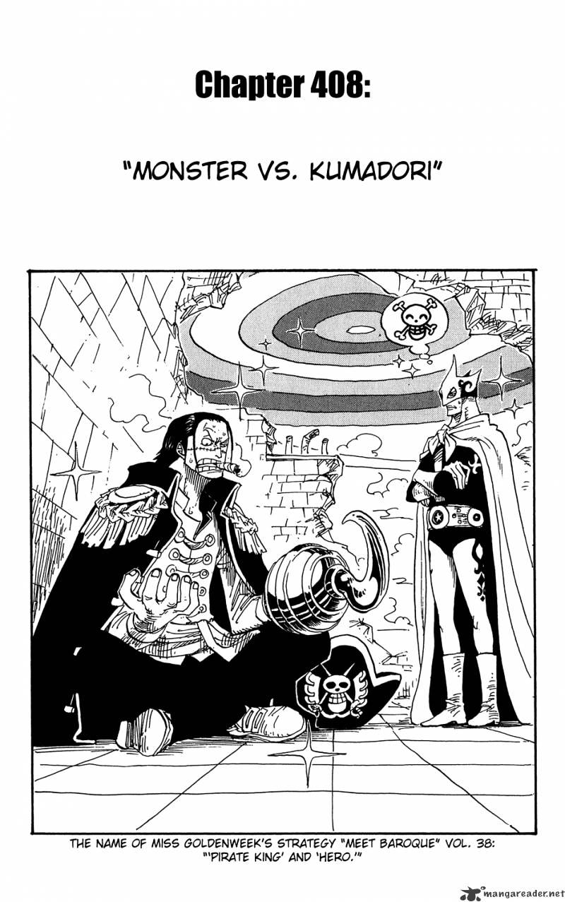 One Piece, chapter 408 image 01