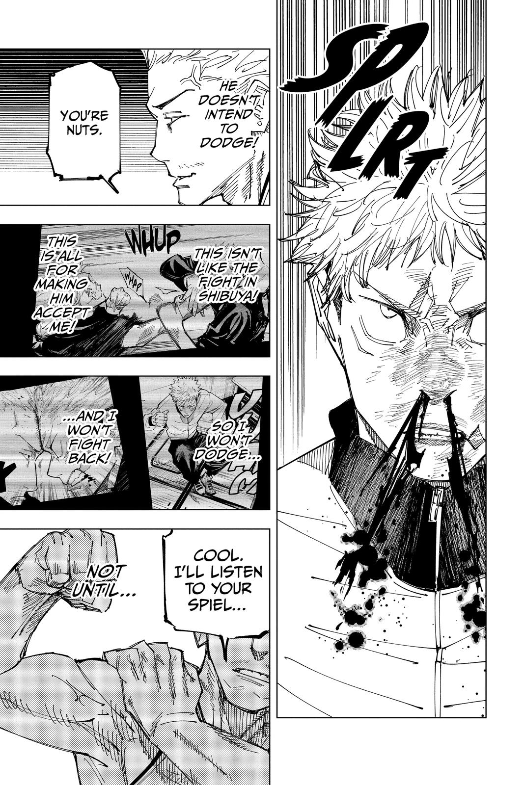 Jujutsu Kaisen, Chapter 157 image 09