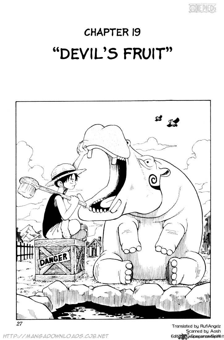 One Piece, chapter 19 image 01